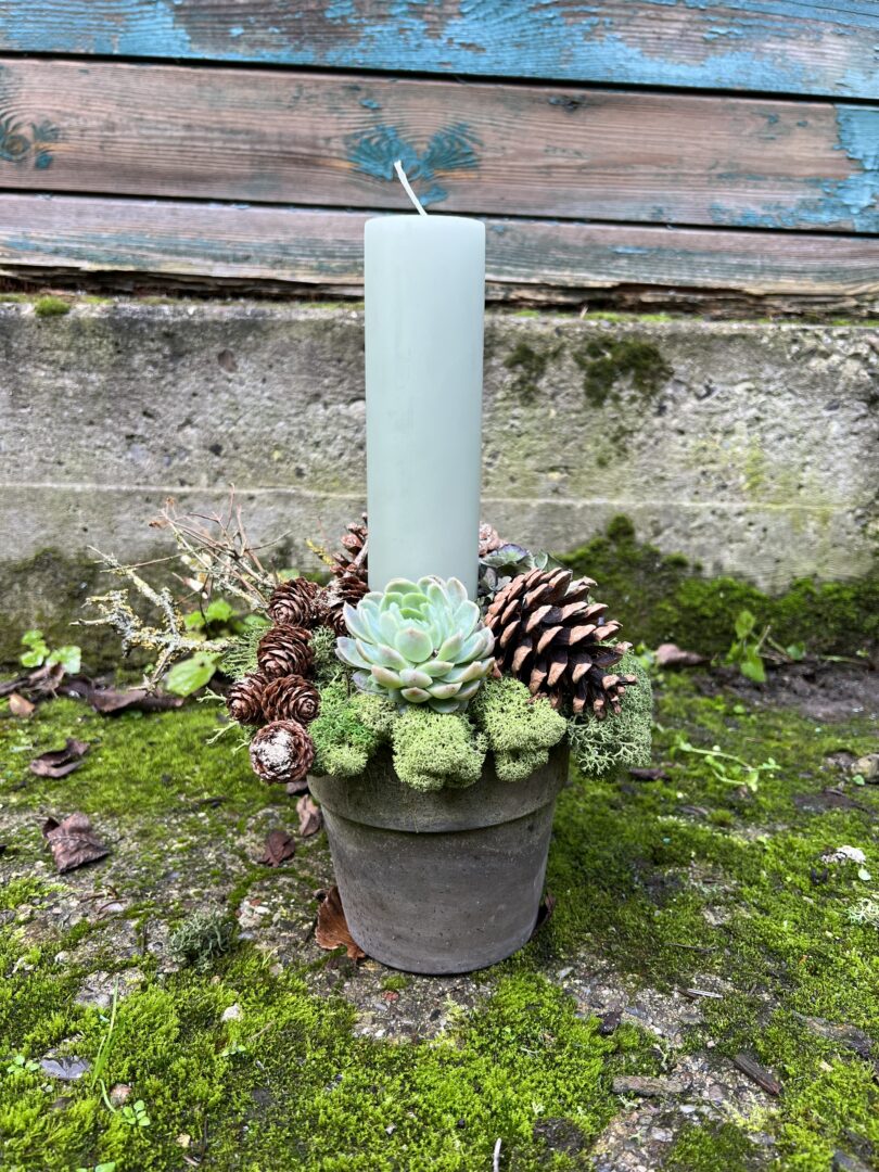 Juledekoration Antikgrøn 2022 - Happyflower-dk