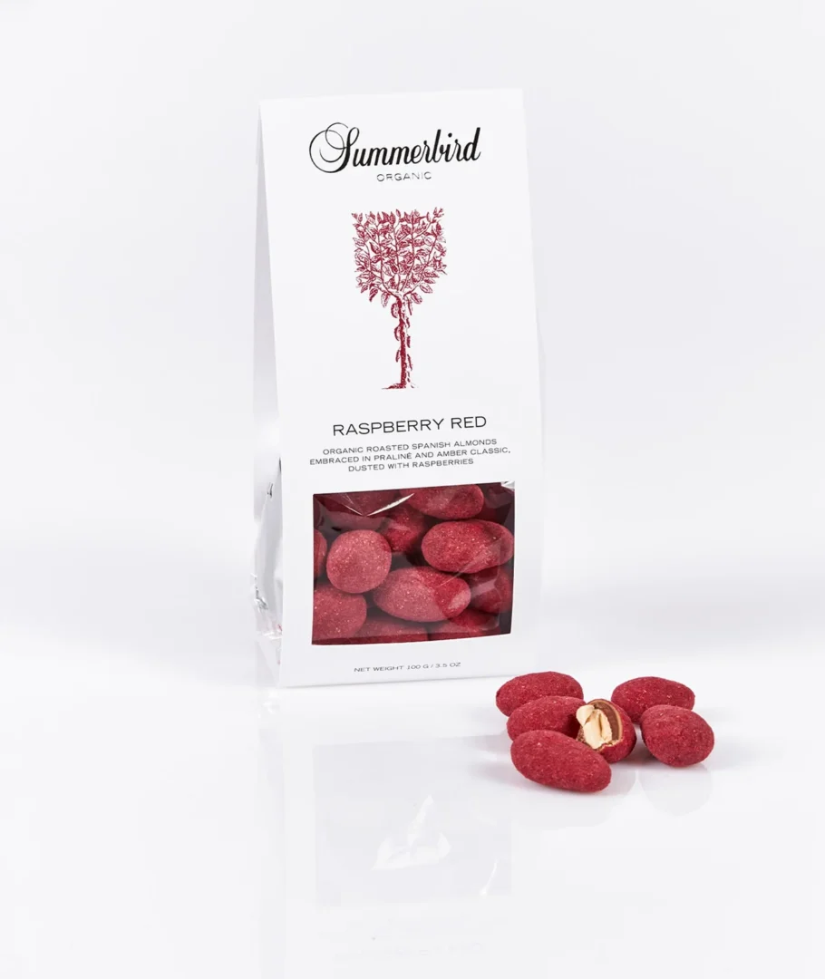 Raspberry Red mandler fra Summerbird - Happyflower-dk