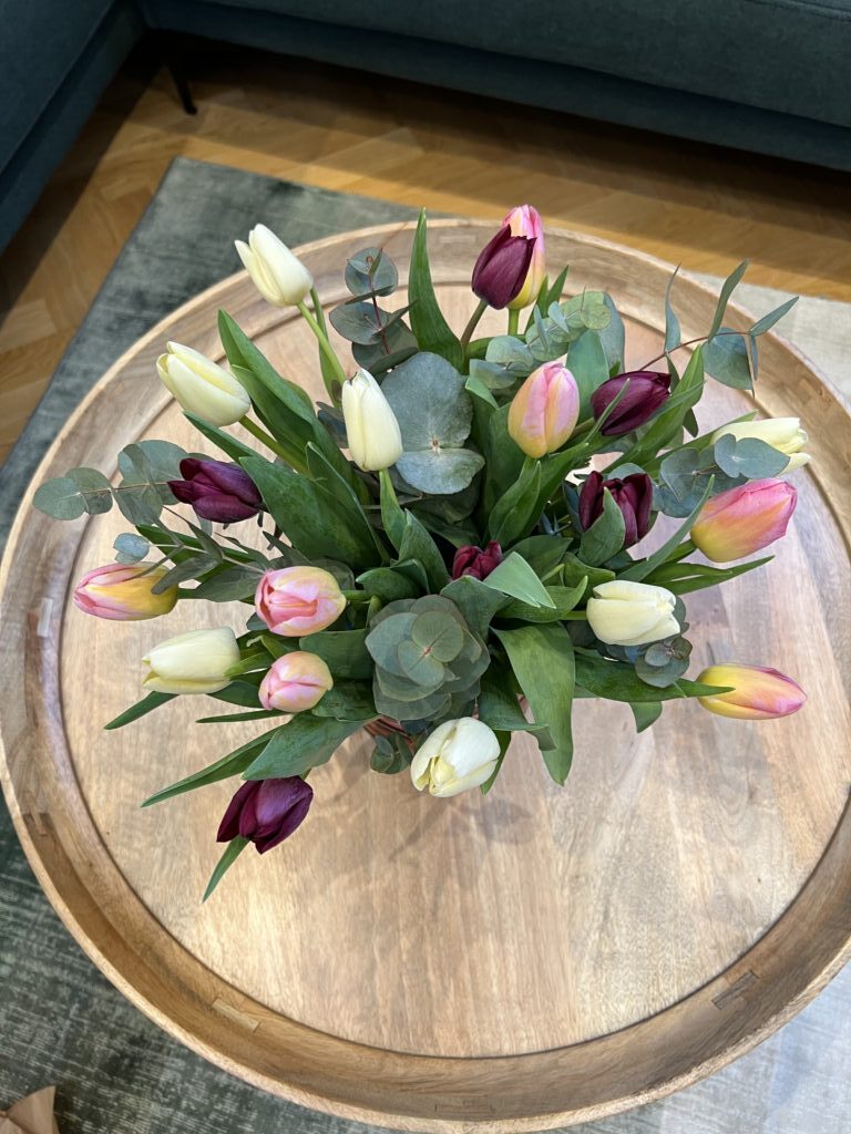 Tulipan buket - Send tulipaner - Happyflower-dk