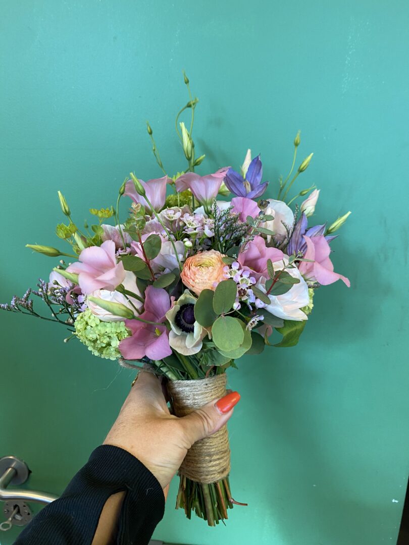 Brudebuket 1 - Happyflower-dk-