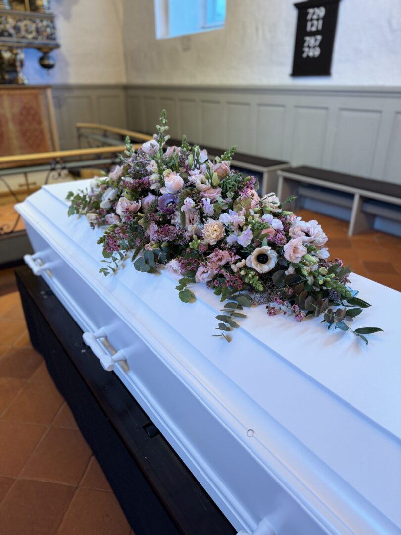 Kistepynt rosa lyseerød - Happyflower-dk